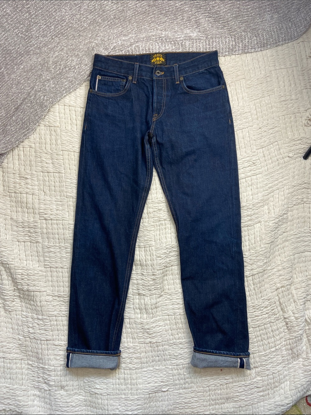 Brave Star Selvedge Jeans The Slim Straight Cone Denim 32